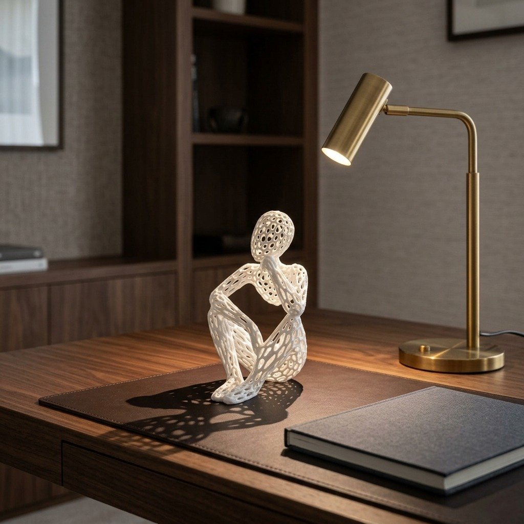 Voronoi Beyond Sight 3D Art Sculpture