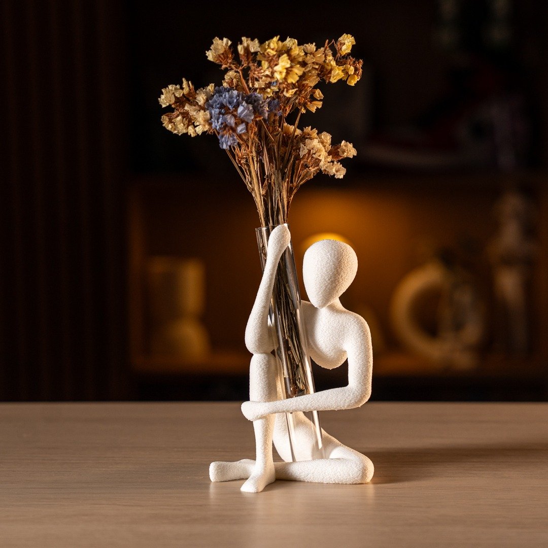 NObody Bloom Minimalist Figurine Vase